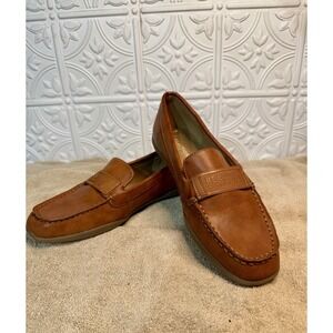 Brand New Kenneth Cole Reaction Jason Unisex 5/3.5‎ Cognac Loafer Dress Shoe